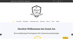 Desktop Screenshot of grandjeu.de